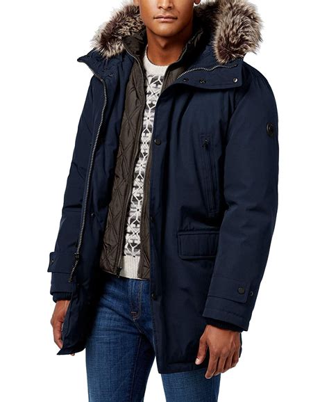 michael kors snorkel coat mens